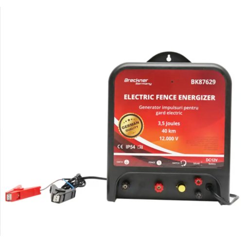 Aparat generator impulsuri AC 12V, 3.5 Joule 40 Km gard electric Breckner Germany