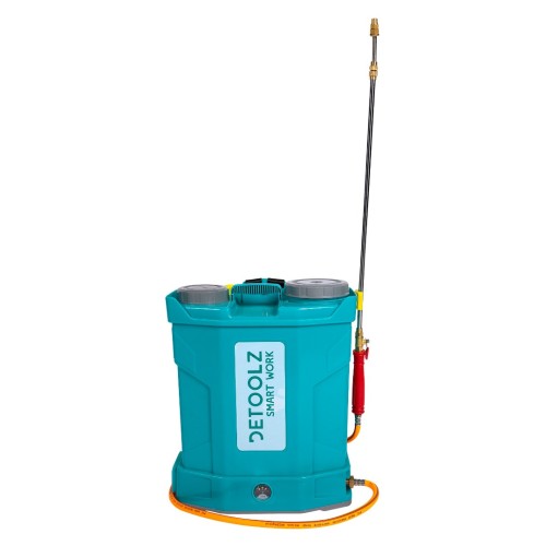Pompa de stropit cu acumulator Detoolz, DZ-P109, 16 L 12 V presiune/suport lombar