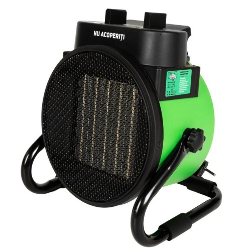 Aeroterma electrica Micul Fermier, 1800/3000W, element de incalzire ceramic