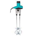 Amestecator materiale constructii Detoolz putere 1800W, 2 palete