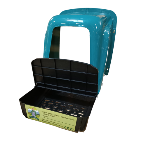 Set 5buc cuibar gaini cu tava colectare oua