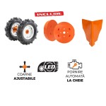 Motocultor Ruris 918K, 18 CP, 460 CC, 4 timpi, 3 viteze, 1100 mm latime lucru