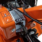 Motosapa RURIS DAC 7000ACC2, 7CP, roti cauciuc 4.00-8, roti metalice 350 fara manicot, plug, adaptor plug