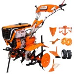 Motocultor RURIS 732ACC, 8.5 CP, 208 CC, 4 timpi, 83 cm latime lucru, 3 viteze, 3.6 l