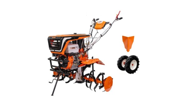 Motocultor Ruris 918K PRO, 18 CP, 460 CC, 4 timpi, 3 viteze, 1100