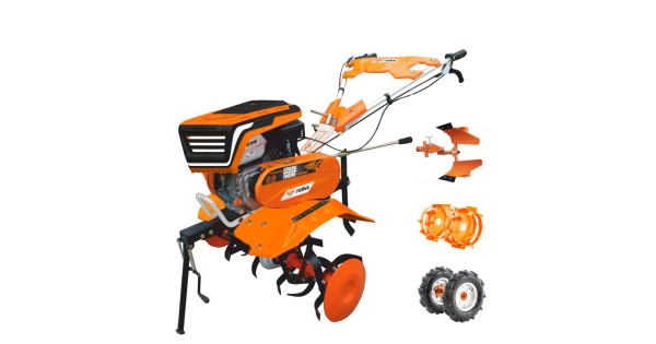 Roti Ruris Motosapa RURIS 701KS, 7 CP, roti cauciuc, plug reversibil, roti ...