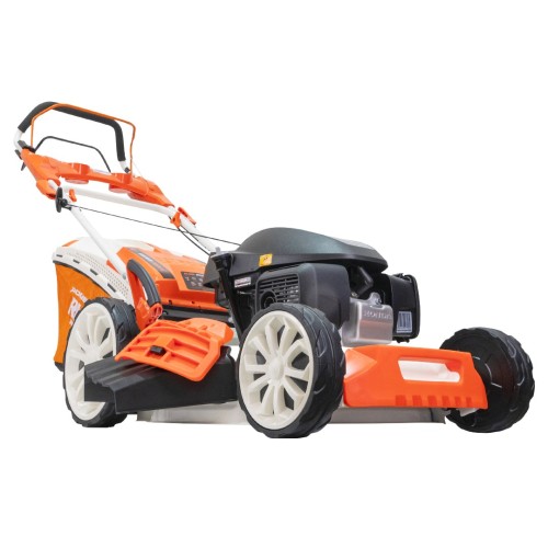 Masina de tuns gazon RURIS RX555S, 5.2 CP, 4 timpi, motor Honda, latime de lucru 53 cm