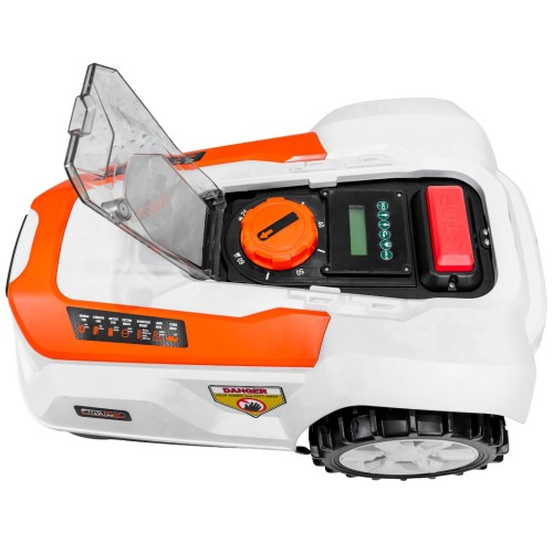 Robot de tuns gazon RURIS RXR800, acumulator Li-Ion, 20V, 2Ah, panta 20 grade