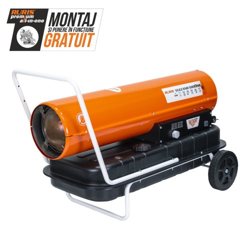 Tun de aer cald cu ardere directa VULCANO 5000SR