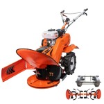 Utilaj multifunctional RURIS 6500CRT, 7 CP, 4 timpi, 208 CC, 3 viteze, 83 cm latime lucru, 3 l benzina, roti cauciuc 4.00-8, sistem de cosit 6500CRT