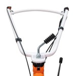 Motosapa RURIS DAC 7000ACC2, 7CP, roti cauciuc 4.00-8, roti metalice 350 fara manicot, plug, adaptor plug