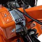 Motosapa RURIS DAC 7000ACC2, 7CP, roti cauciuc 4.00-8, roti metalice 350 fara manicot, plug, adaptor plug