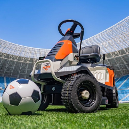 Tractor de Tuns Gazon Ruris RX EXPLORER 920M Benzina 16CP Capacitate Colectare 280L