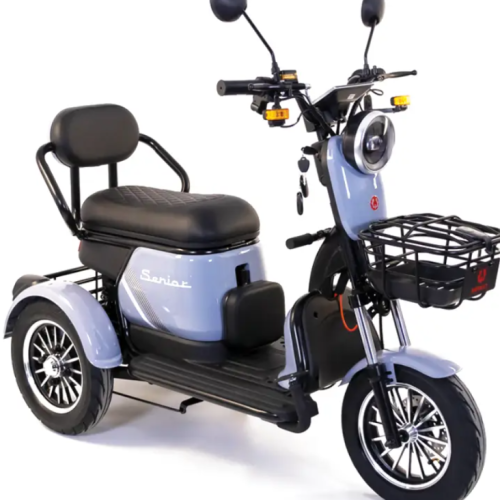 Tricicleta electrica Rotakt Senior fara permis CIV inclus viteza 25 km/h autonomie 62 Km