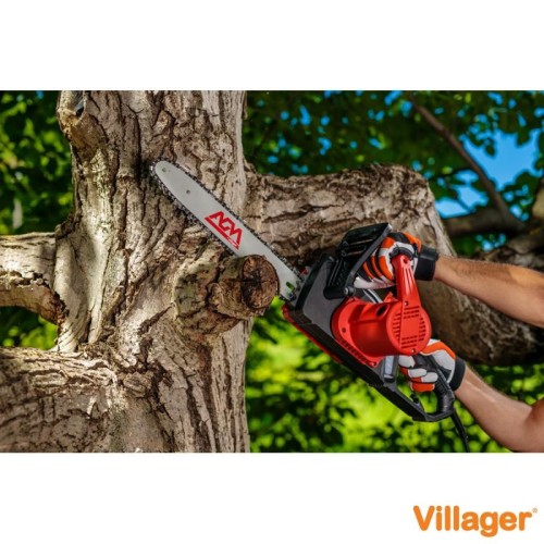 Drujba electrica cu cablu VILLAGER 059715 AGM AET 180, cu lant, 1800 W, lama 45 cm