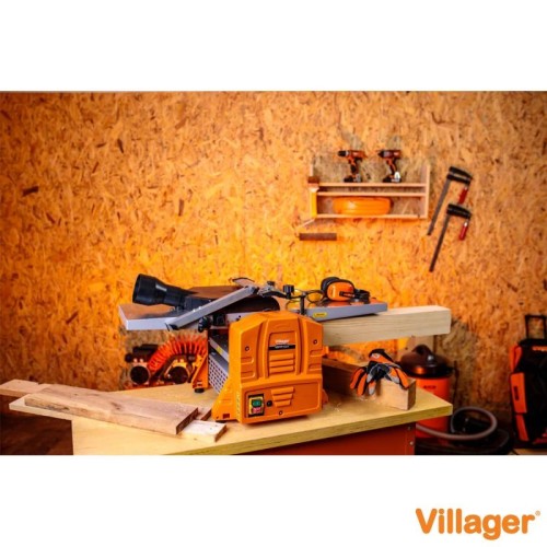 Masina combinata pentru tamplarie VILLAGER VSTP 1525, 1500 W, 9000 rpm