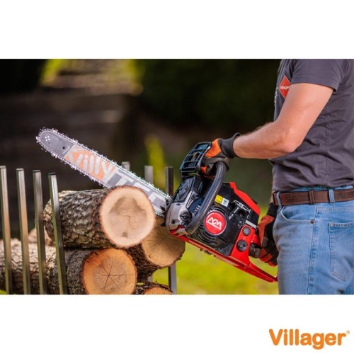 Drujba pe benzina VILLAGER 066438 AGM CS 4520, 1.8 kW/2.5CP, 45.8 cmc