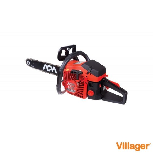 Drujba pe benzina VILLAGER AGM 5400 049172, motor 2T, 2.1 kW, 49.3 CC, sina 45 cm