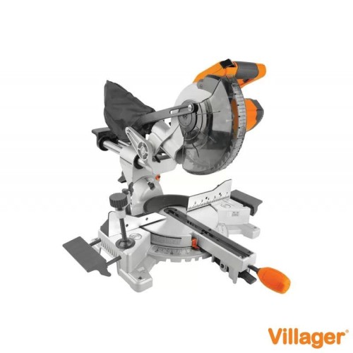 Fierastrau circular stationar VILLAGER VMS 18520, cu sanie, fara acumulator si incarcator