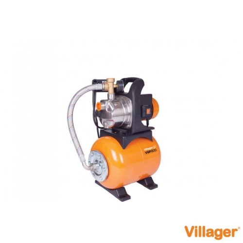 Hidrofor VILLAGER VGP 800, pompa de apa inox, 19 L, 800 W