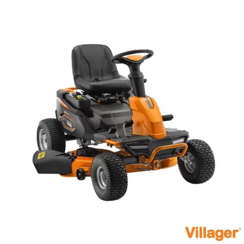 Tractoras de tuns iarba VILLAGER Capricorn 38, motor electric fara perii, 1350 W, latime taiere 980 mm, acumulator Pb-acid 75 Ah, 48 V