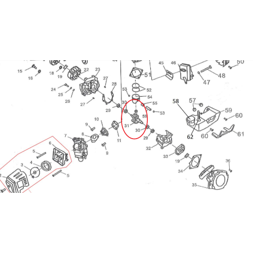 Ambielaj RURIS PS270-2-19, pentru motocositoarea Ruris DAC 270