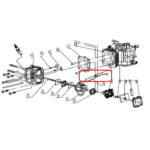 Arc regulator RURIS PSRX221-1-28, pentru masina de tuns iarba Ruris RX221