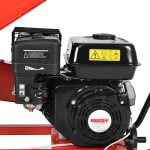 Tocator pentru crengi si resturi vegetale HECHT 6208, motor termic, putere 7 CP, 5.2 kW, 208 CC, diametru maxim de taiere crengi 7 cm