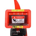 Tocator pentru crengi si resturi vegetale HECHT 6208, motor termic, putere 7 CP, 5.2 kW, 208 CC, diametru maxim de taiere crengi 7 cm