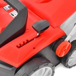 Scarificator si aerator electric HECHT 1683 2 in 1, putere motor 1600 W, sac colectare 48 litri, latime de lucru 38 cm