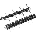 Scarificator si aerator electric HECHT 1683 2 in 1, putere motor 1600 W, sac colectare 48 litri, latime de lucru 38 cm