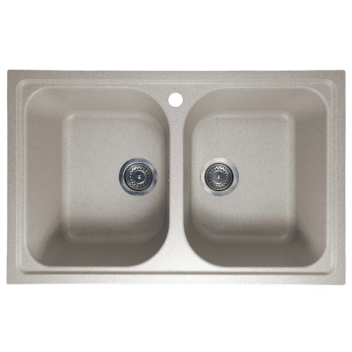 Chiuveta de bucătărie Elefant Premium Equatoria, Safari bej , 785x490 mm