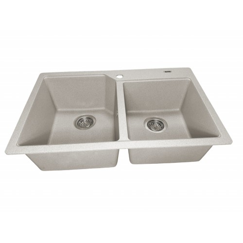 Chiuveta de bucătărie Elefant Premium Harmony , Safari bej 775x495/420 mm