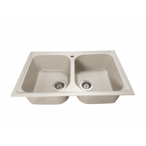 Chiuveta de bucătărie Elefant Premium Equatoria, Safari bej , 785x490 mm