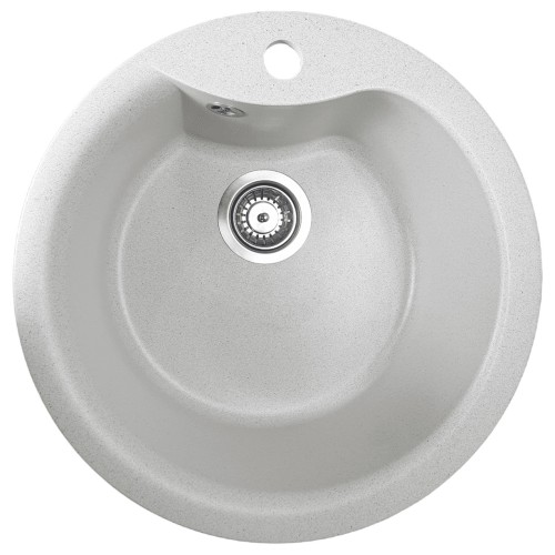 Chiuveta de bucătărie Elefant Premium Turas 480 , Alb 482 mm