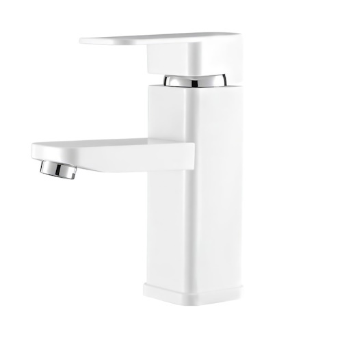 Baterie baie din plastic, PLAMIX Kub-001 Alb