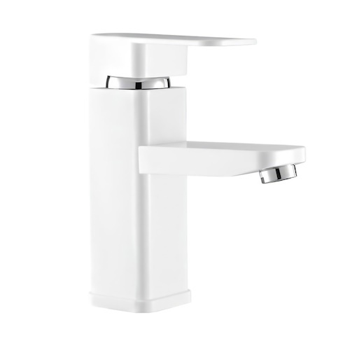 Baterie baie din plastic, PLAMIX Kub-001 Alb