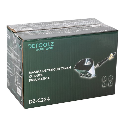 Masina pneumatica tencuit tavan cu duze