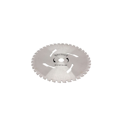 Disc taiere arbusti cu VIDIA 255 40T 25,4mm