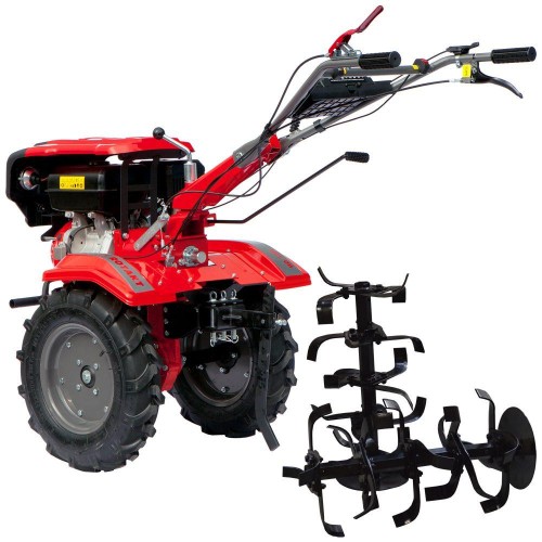 Motocultor Rotakt Grizzly 13 RO13RE, 13 CP, Pornire Electrică benzină, Lățime lucru 560-1350 mm