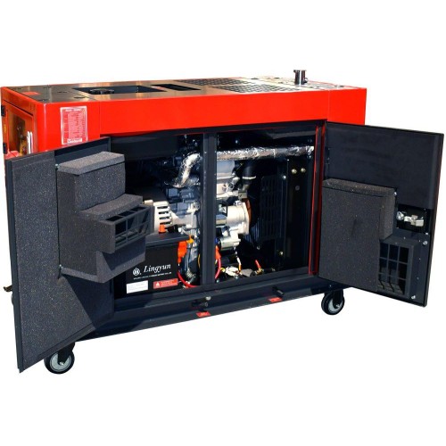 Generator Trifazat DIESEL Trifazic Rotakt RODE12000QT, ATS - Pornire Automata Pana De Curent, AVR