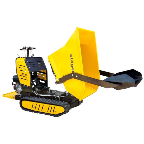 Stager RMT500SI roaba cu motor termic cu incarcator frontal 9CP, 500kg, senile