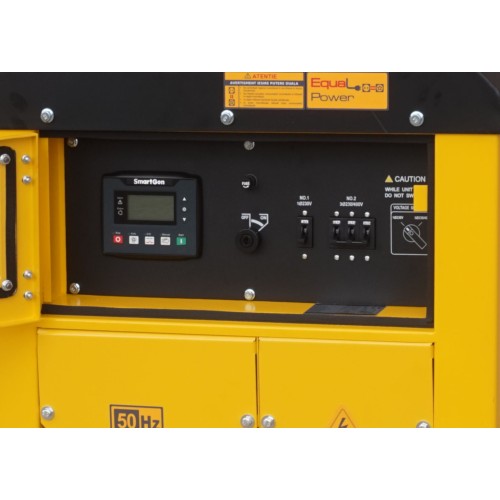 Stager YDE13TA-TA3 Generator insonorizat 11kVA, 3000rpm, dual, diesel, pornire electrica