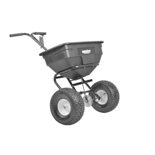 Dispozitiv de imprastitat HECHT 256, pentru seminte sare sau ingrasamant, capacitate cuva 60 litri, latime raspandire 3.5 m