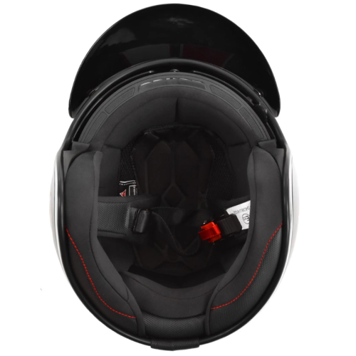 Casca moto scuter HECHT 52588 M, material ABS, marime M, 57-58 cm, captuseala detasabila/lavabila