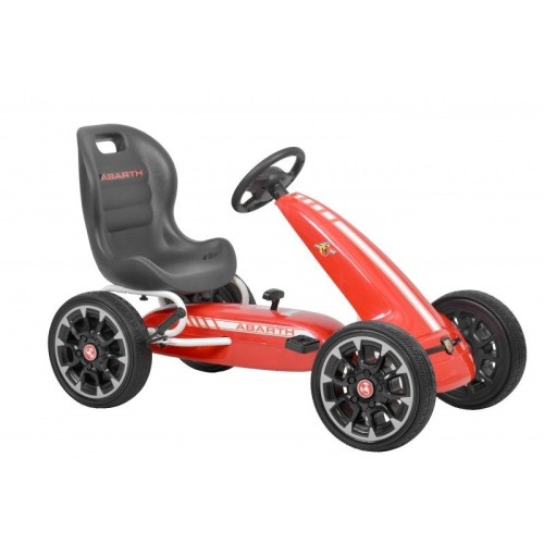 Kart cu pedale HECHT Abarth Red