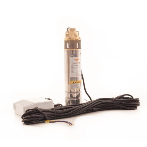 Pompa submersibila RURIS AQUA 101, pentru apa curata, 750 W, inaltime maxima refulare 60 m, debit 2.4 mc/h, carcasa inox