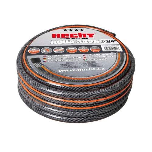 Furtun de gradina cu trei straturi - HECHT AQUA 3425