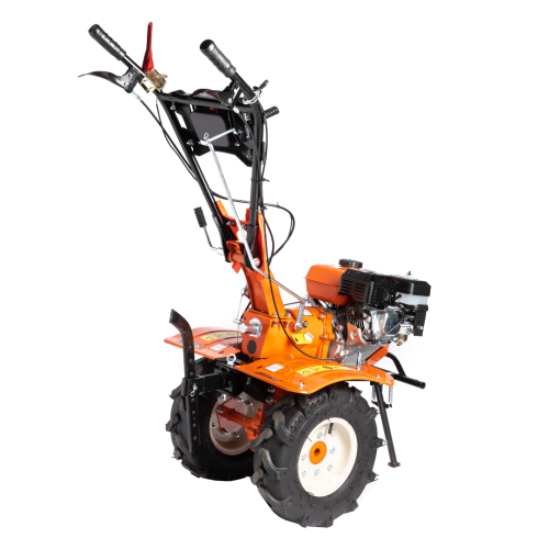 Motocultor Detoolz 8.5cp 212cc, benzina 4T, 3 viteze, pornire manuala, cu roti