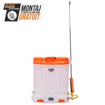 Pulverizator Electric Ruris RSE1900 S Volum 18L Lance Telescopica Alb/Portocaliu